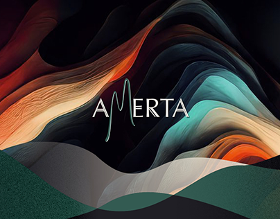 Unwavering Heartbeat of AMERTA Brand Identity Design