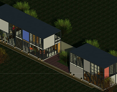 Eames House in Revit