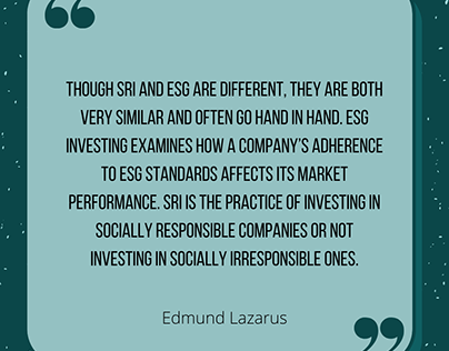 Edmund Lazarus July Blog Quotes