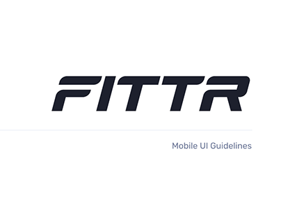 Fittr Guideline