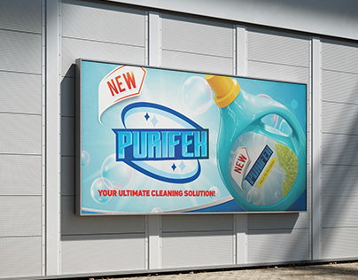 Project thumbnail - Purifex - Cleaning products brand identity