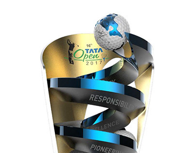TATA Open Golf 2019 : Rolling Trophy Design