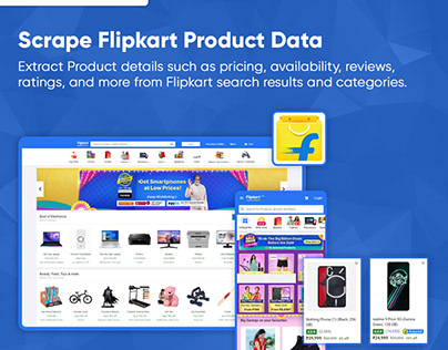 Scrape Flipcart Product Data