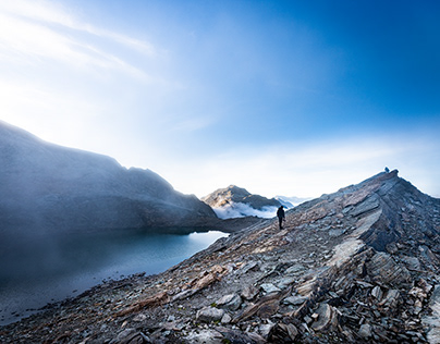 Excursion to Punta Sommeiller, Former Glacier, 2021