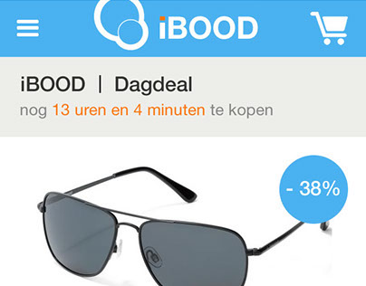 iBood.nl mobile redesign