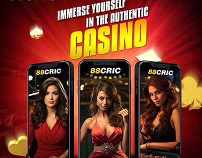 Immerse yourself in the casino atmosphere with 88cric!