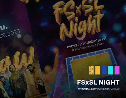 FSxSL Night | Event Poster