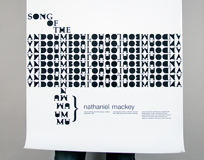 Poster Nathaniel Mackey