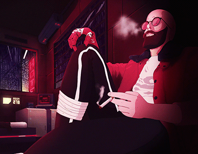 Smoking Guy | Animation