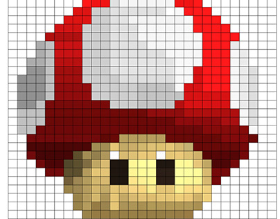Pixel art: toad