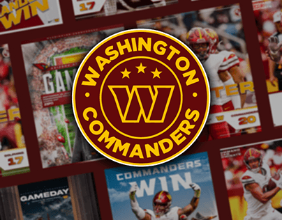 Washington Commanders Social Media Rebrand
