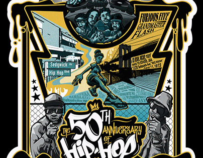 50 YEARS OF HIP-HOP - Officially licensed