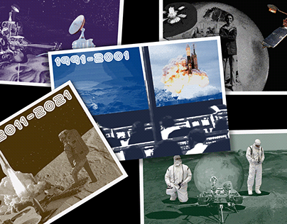 50 Years on Mars Postcards