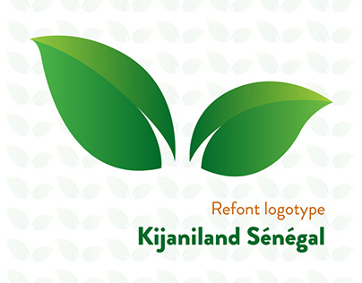Refont Logotype Kijaniland Sénégal