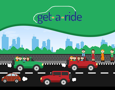 Get-A-Ride | The Animated Story Of Car Pooling