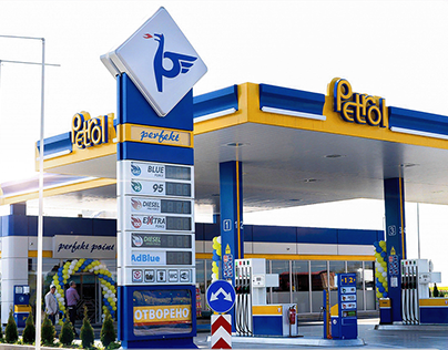 Petrol AD Gas Station - Exterior redesign