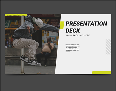 Presentation Deck template