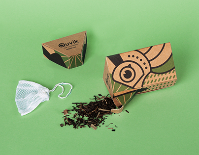 Quvik - tea packaging