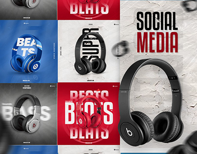 Social Media - Beats | Head phones