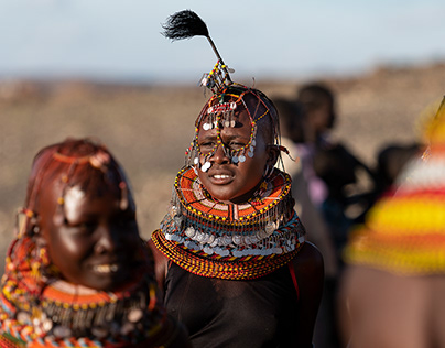 Turkana People. Kenya