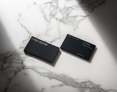 Creo Stone Business Cards