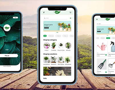 Plants Buying Mobile Application