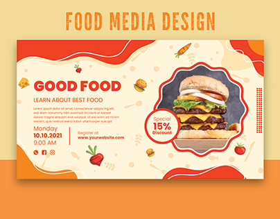 Project thumbnail - Food Banner Design