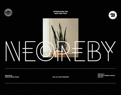 Neoreby - The Display Line Font