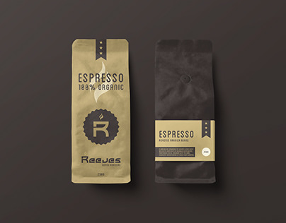 Brand identity for Reeves Coffee