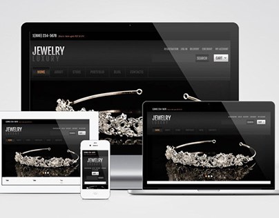 Jewelry : Free Jigoshop WordPress Theme