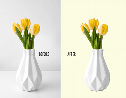 Background remove ( with flower vase)