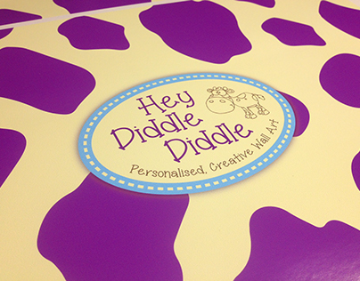Hey Diddle Diddle Wall Art Branding