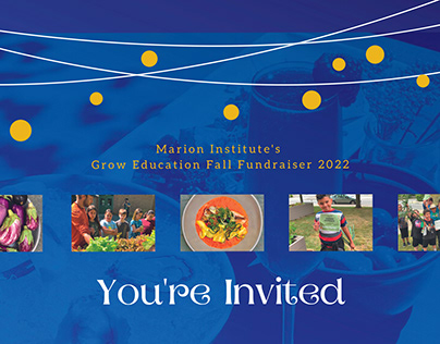Grow Education Fall Fundraiser Invite