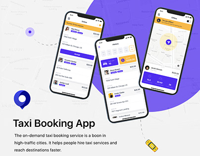 On-Demand Taxi Booking App Driver Panel