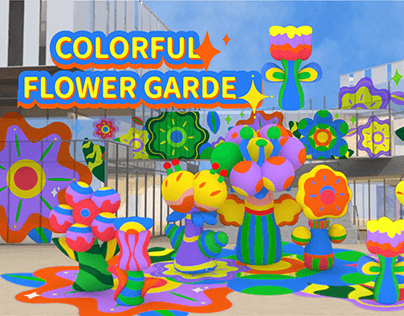 COLORFUL FLOWER GARDEN INFLATABLES