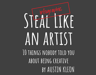 Steal Like an Artist - Infographic