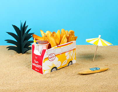 Fast Food Photography (Surf ' n 'Fries)