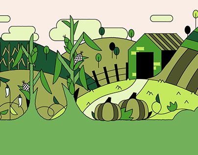 Harvest Illustration - Commissioned by Bruutal & Co.