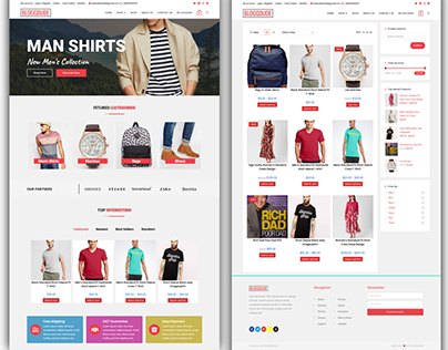 Wordpress E-commerce Website