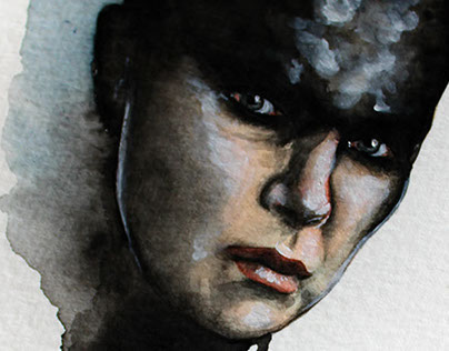 Charlize Theron | Furiosa | Mixed Media Painting