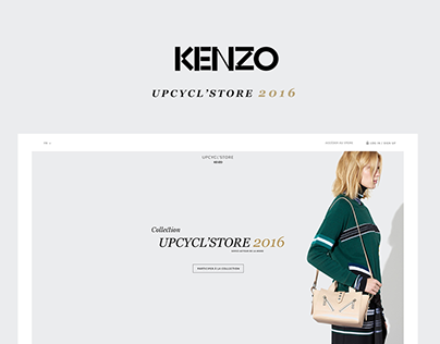 Kenzo - concept upcycling store