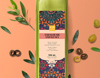 Huile d'olive Boromeo - Packaging