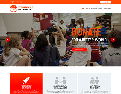 Donation / charity Websites Design