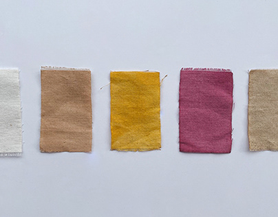 Natural Dyes Samples THE BAGAZZO