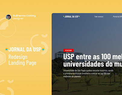 Redesign Jornal da USP