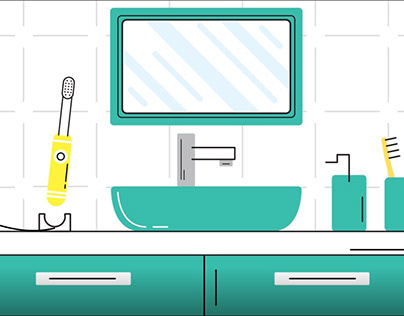 Motion Graphics Video - HiLoveTeeth Sonic Toothbrush