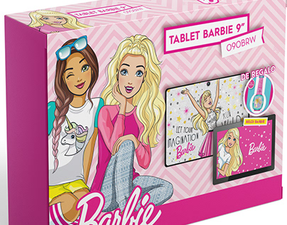 Packs para tablets Barbie y Hotwheels