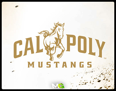 2016-17 Cal Poly Mustangs Winter Graphics
