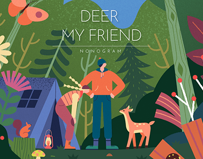 Deer My Friend - nonogram