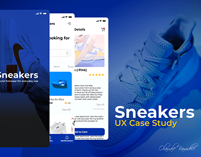 Sneakers Shoe E-Commerce App UX Case Study